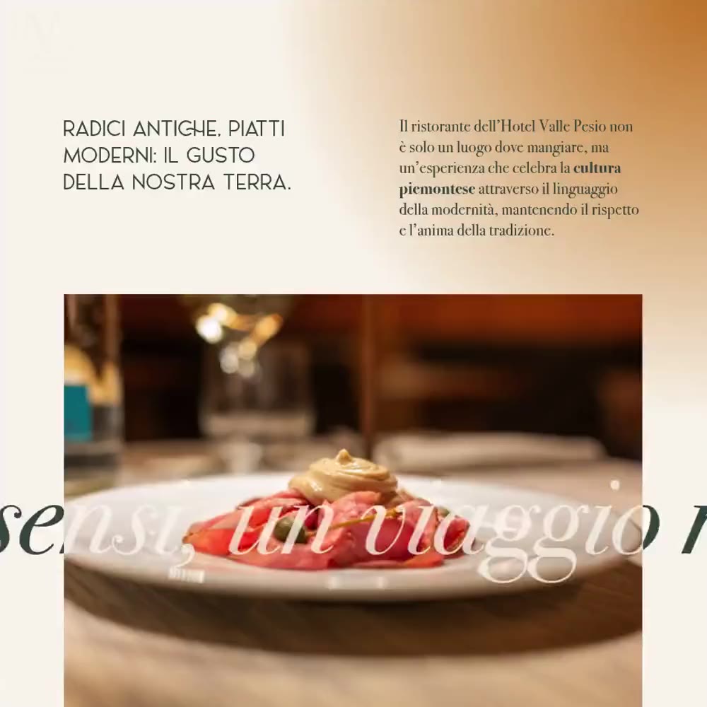 La pagina del ristorante Valle Pesio