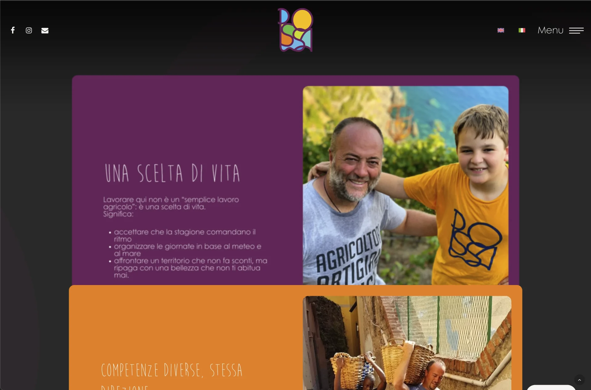 La pagina delle persone di Possa: «Una scelta di vita»