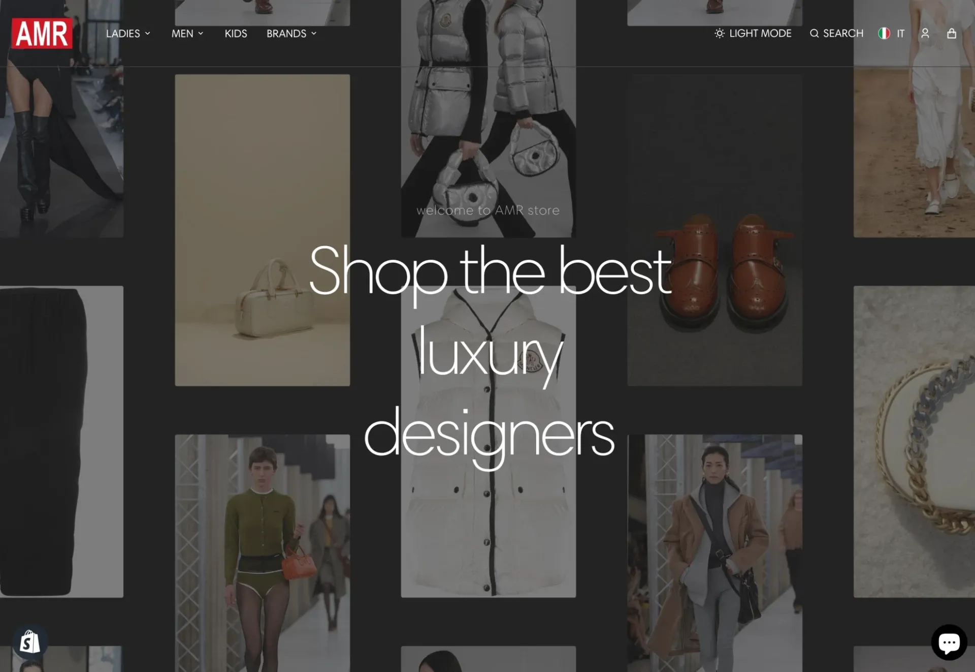 AMR Store: il sito