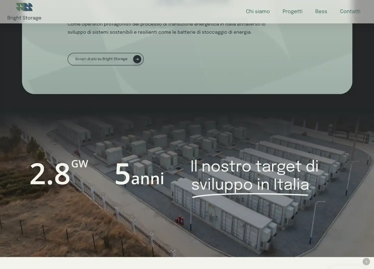 Bright Storage: il sito