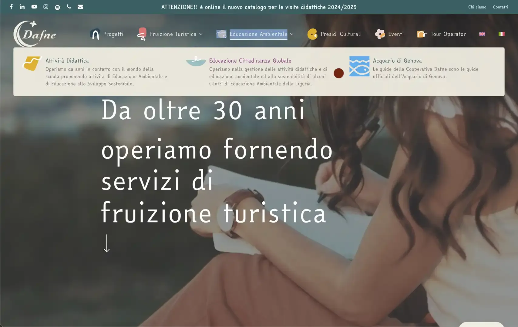 Dafnet: il sito