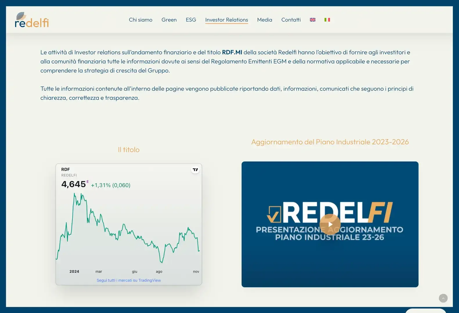 Redelfi: il sito