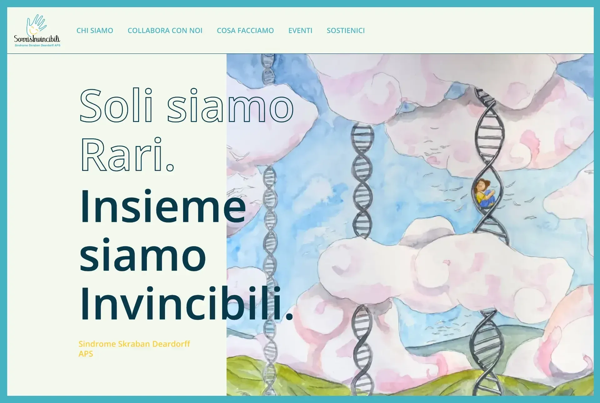 Sorrisi Invincibili: il sito